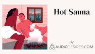 Hawt sauna com áudio pornográfico para mulheres, áudio erótico, asmr quente