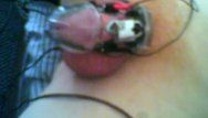 Electro chastity strap