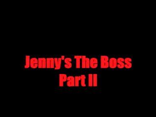 Kostenlose Vorschau: Jennys the Boss II, Auspeitschen Pegging